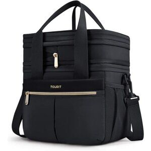 Lunch Box for Women Men Double Deck Insulated Lunch Bag Women Expandable